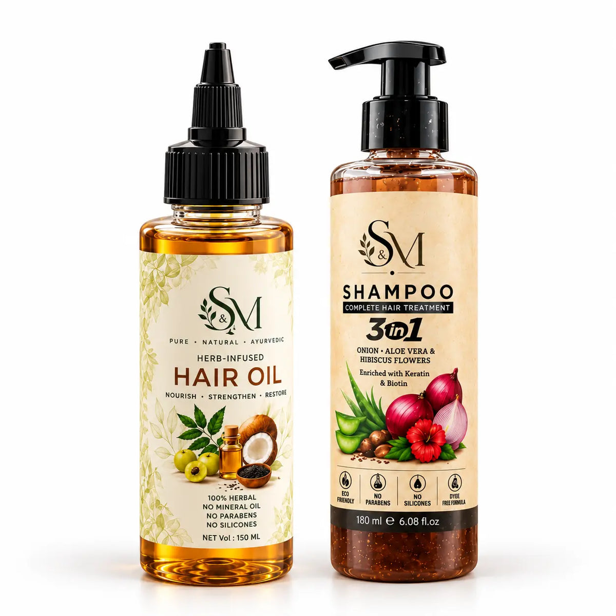 Hair Repair & Dandruff Zero Bundle